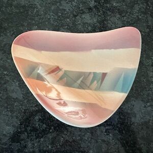 Vintage Judith Stiles art pottery tray